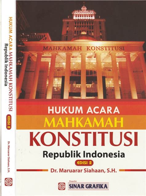 buku hukum acara mahkamah konstitusi